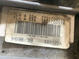 58835 tl4a036 caja cambios renault scenic iii (jz)