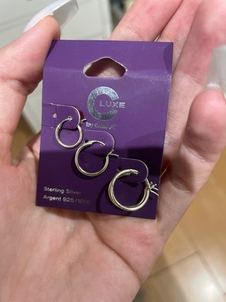Pendientes de Aro Plata Claire's