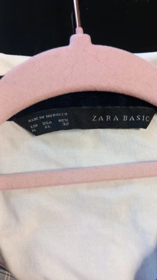 Camisa ZARA cuadros XL