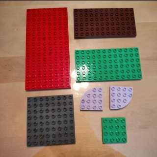 Lote Placas LEGO Duplo original