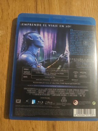 Blu-ray + Blu-ray 3D Avatar (James Cameron)
