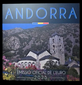 Andorra 2025 Euro CoinSet 8 monedas
