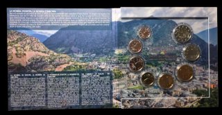 Andorra 2025 Euro CoinSet 8 monedas