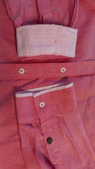 Camisa rosa Massimo Dutti Talla 44