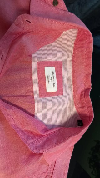 Camisa rosa Massimo Dutti Talla 44