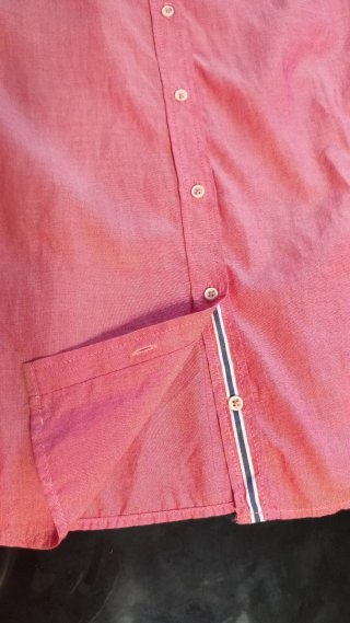Camisa rosa Massimo Dutti Talla 44