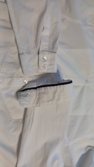 Camisa Massimo Dutti Cuello Mao Talla 40