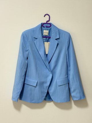 Americana Stradivarius Azul Celeste Talla M