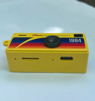Mini Cámara Digital Thumb Retro vintage 1984