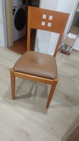 Mesa de Comedor Extensible Blanca y Negra
