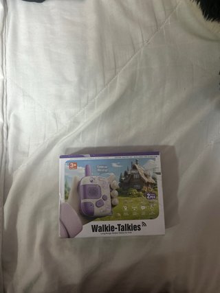 Set 2 Walkie-Talkies Infantiles Largo Alcance