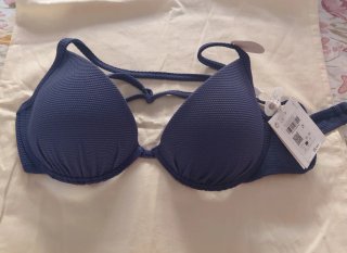 Top Bikini Azul Marino Talla 90B