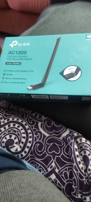 Adaptador Wi-Fi TP-Link Archer T3U Plus