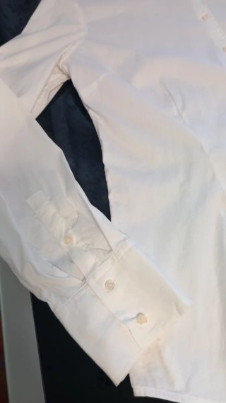 Blusa Massimo Dutti Blanca Talla 46
