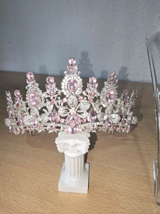Set Accesorios Quinceañera Tiara y Collar