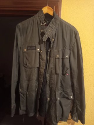 Cazadora Belstaff Gris