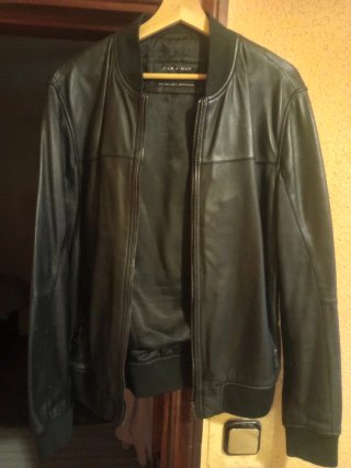 Cazadora Zara Negra Talla L