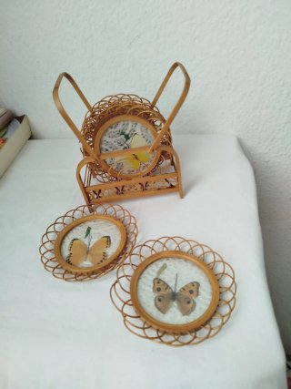 Set de Posavasos de Bambú