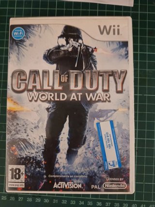 Call of Duty World at War Wii PAL 🇪🇸