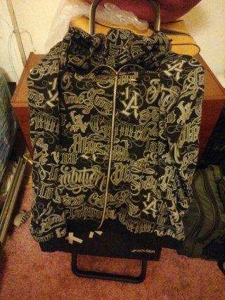 Sudadera con Cremallera Estampada