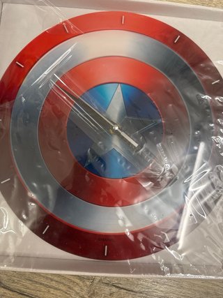 Reloj de Pared Escudo Capitán América