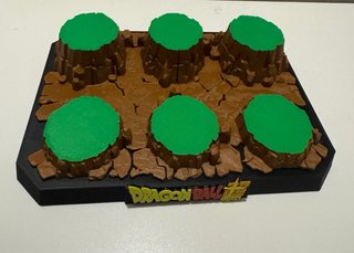 Expositor Figuras Dragon Ball Burger King