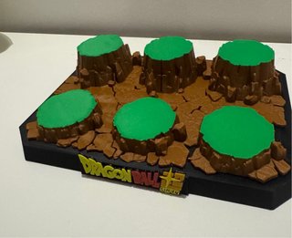 Expositor Figuras Dragon Ball Burger King