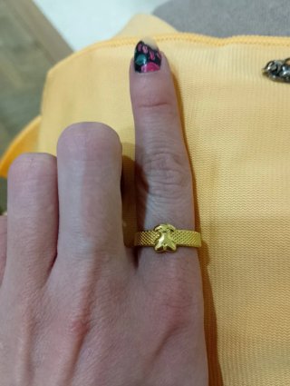 Anillo Tous con motivo de oso leer