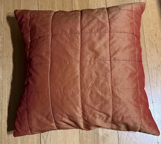 Cuscino imbottito 65x65cm arancione