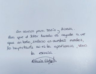 No se asuste, señor Miedo