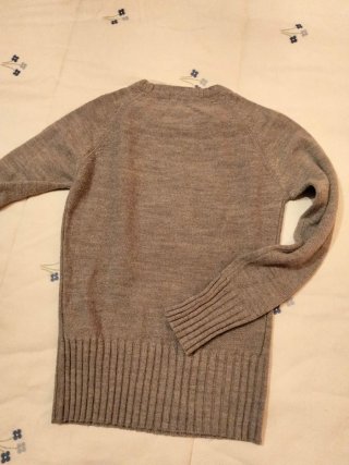 Jersey de punto gris