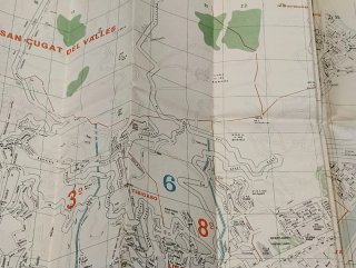 Mapa de Barcelona de 1969
