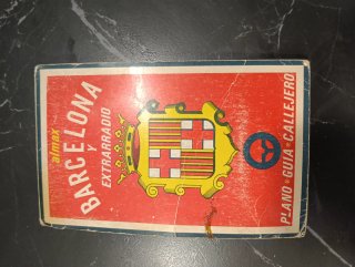Mapa de Barcelona de 1969