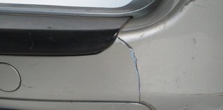 Paragolpes trasero peugeot 307 1.6 16v 350250