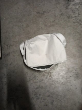 Nevera portátil blanca