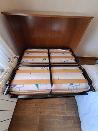 Mueble Cama Plegable de Madera