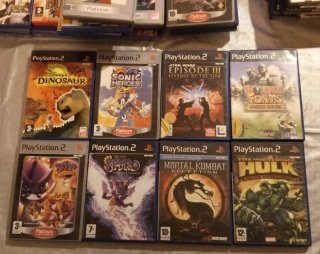 Lote Juegos PS2 PS1 PSP Mandos Buzz Pistola Namco