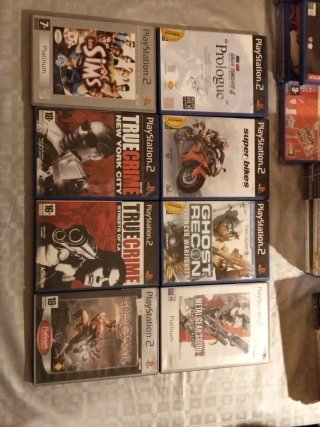 Lote Juegos PS2 PS1 PSP Mandos Buzz Pistola Namco
