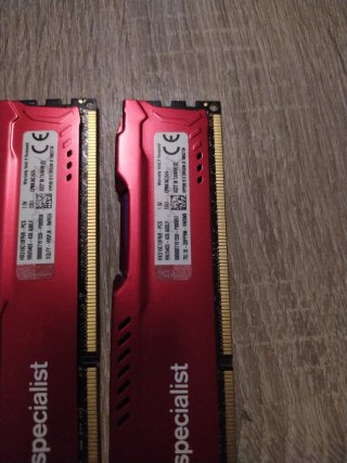 2x HyperX RAM DDR4 8GB PC Specialist