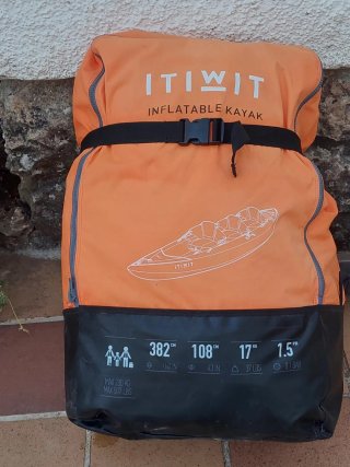 Canoa Hinchable de 3 Plazas itiwit