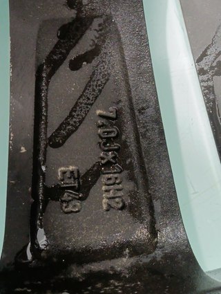 567050 6j0601025d llanta seat ibiza (6j5) good