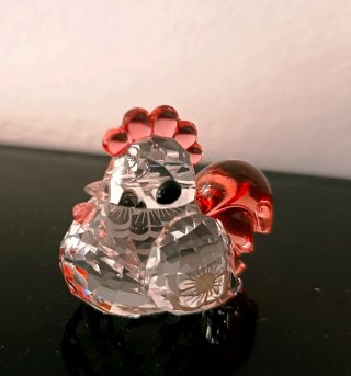 Statuetta Swarovski The Rooster