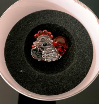 Statuetta Swarovski The Rooster