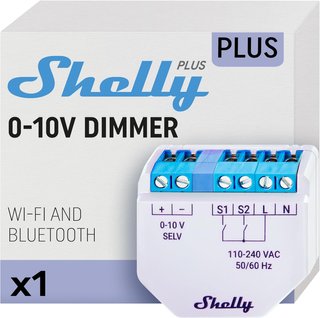 Shelly Plus 0-10V Dimmer - Módulo Regulador de Luz