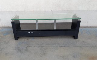 Mueble TV de salón negro
