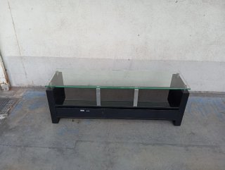 Mueble TV de salón negro