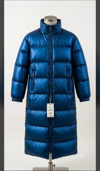 Plumífero Zara Azul Resistente al Agua