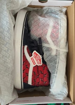 Vans x Supreme Sk8-Hi Talla 44.5