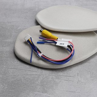 2 adaptadores de video RCA para cámara de visión t