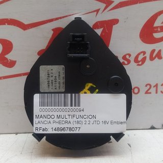 MANDO MULTIFUNCION LANCIA PHEDRA (180) 2.2 JTD 16V Emblema